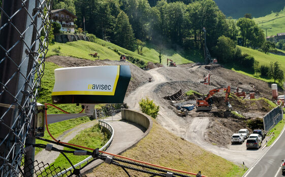 Avisec camera in use by the Axenstrasse Avisec camera in use by the Axenstrasse