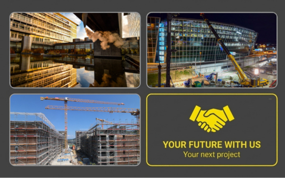 avisec reference: portfolio of realised construction time-lapses – Illustration