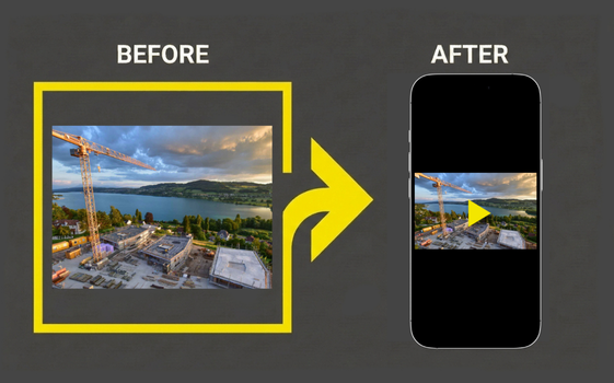 avisec Cloud Cockpit: from high-res stills to a finished mobile video – Illustration