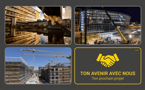 référence avisec : portfolio de time-lapses de chantier réalisés – Illustration