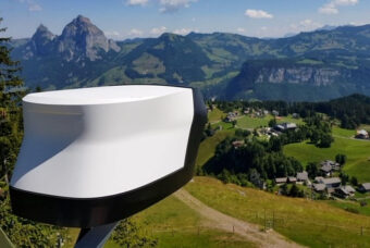 webcam panoramica avisec: all'aperto con vista sulle Alpi svizzere – Foto prodotto